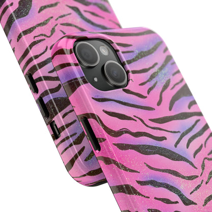 "glitter zebra" airbrush iPhone case