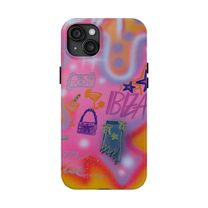 "ibiza" airbrush iPhone case