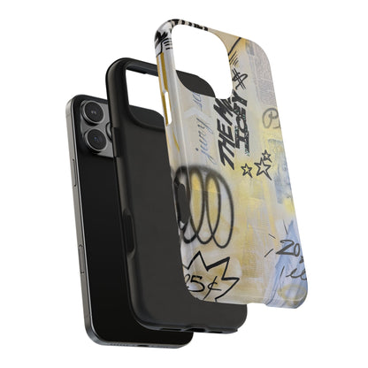 "golden glacier" airbrush iPhone case