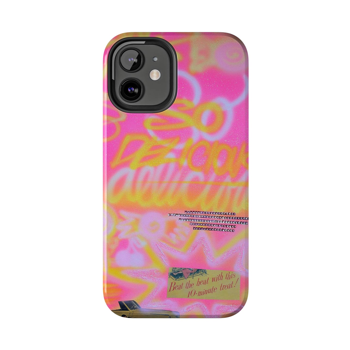 "so delicious" airbrush iPhone case