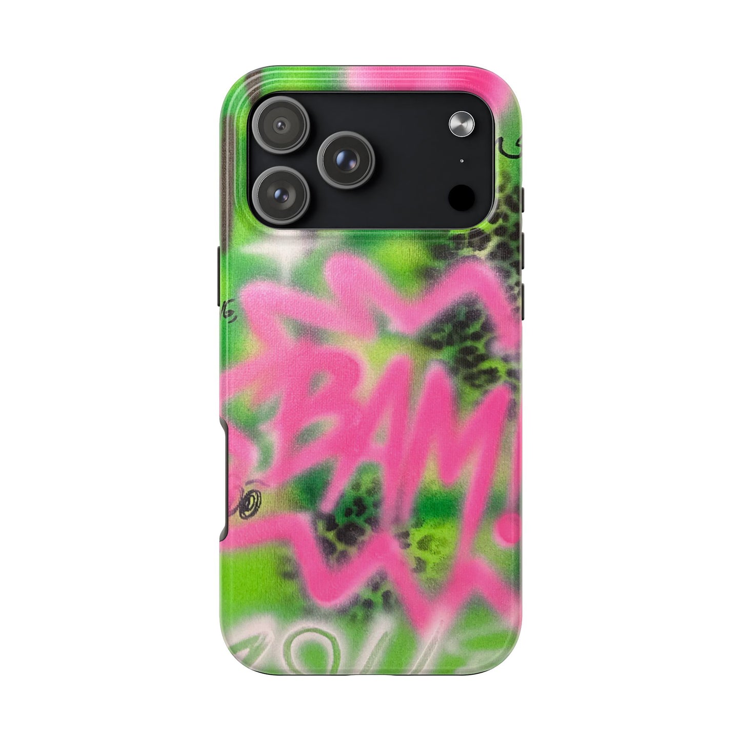 "BAM! pt. 2" airbrush iPhone case