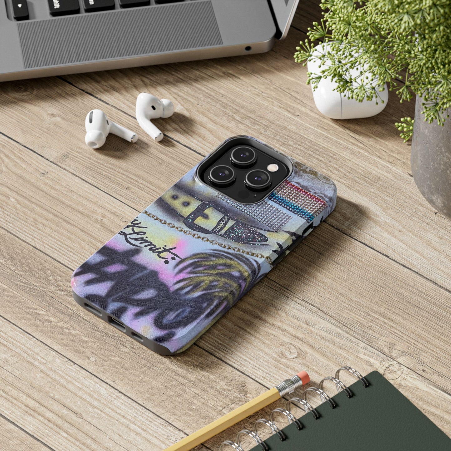 "indio, ca" pt. 2 airbrush iPhone case