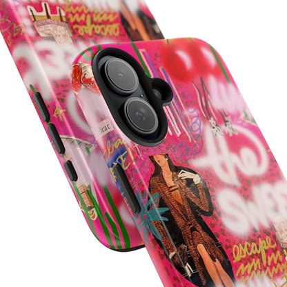 "sweet escape" airbrush iPhone case