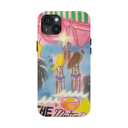 "kinis & tinis" airbrush iPhone case