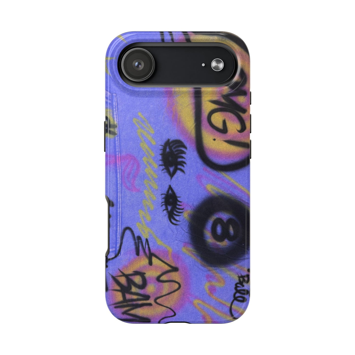 "eye$ on lies" airbrush iPhone case