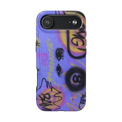 "eye$ on lies" airbrush iPhone case