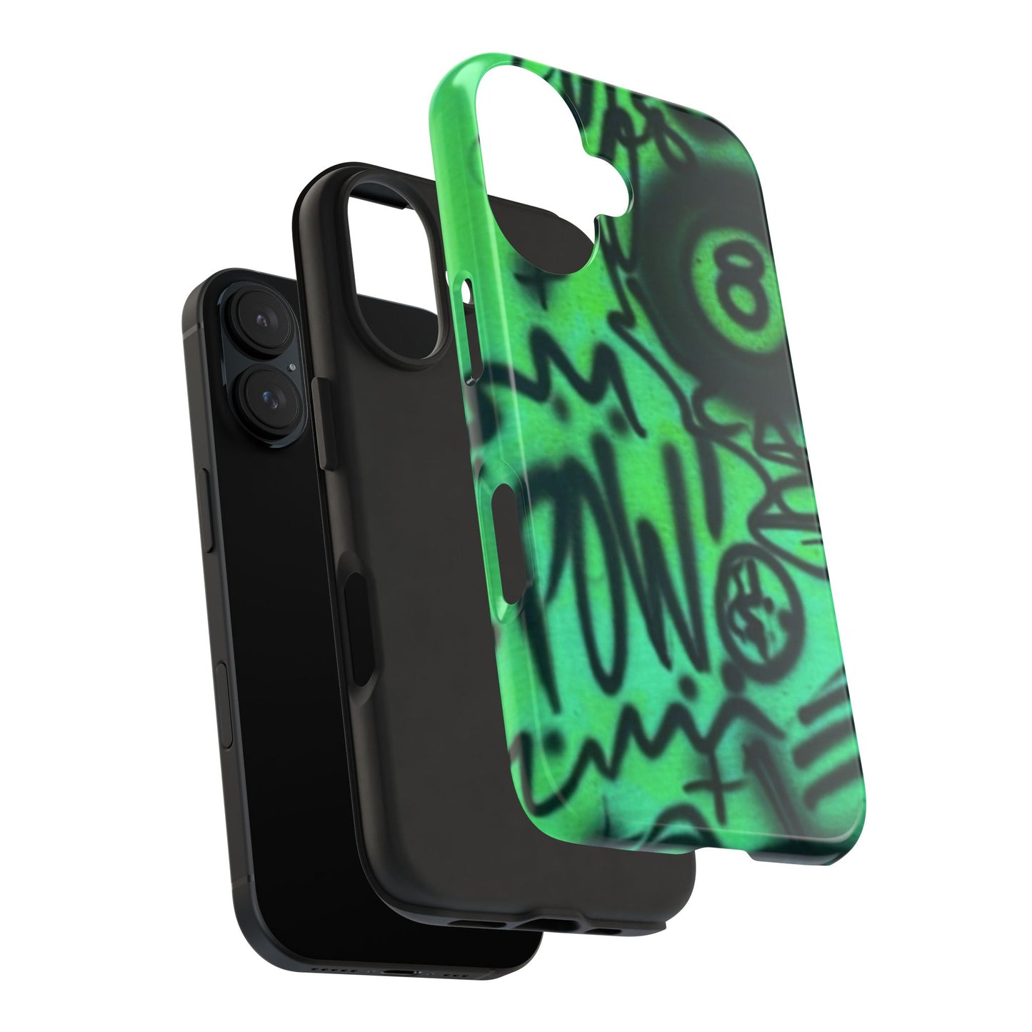 "POW! "airbrush iPhone case
