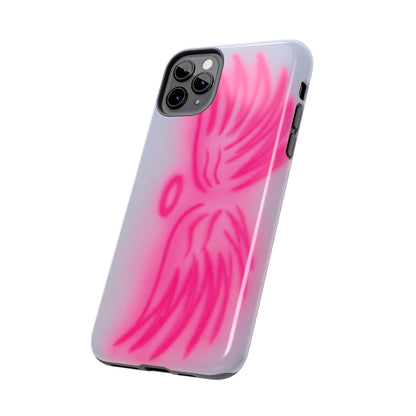 "angel wings" airbrush iPhone case