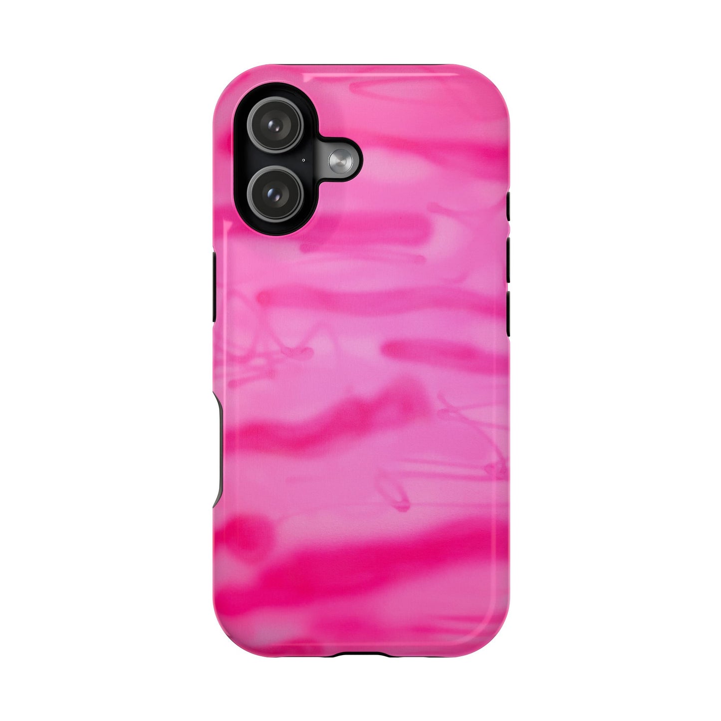 MagSafe "pink camo" airbrush iPhone case