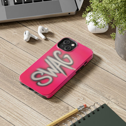 "SWAG" airbrush iPhone case