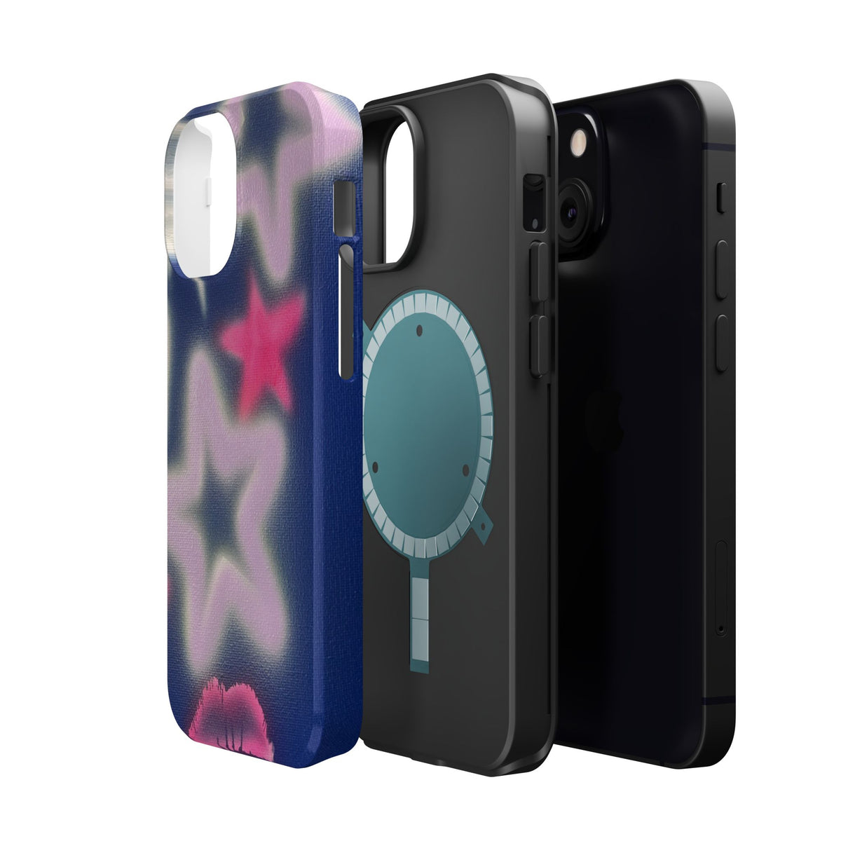 MagSafe "lavender luminary" airbrush iPhone case