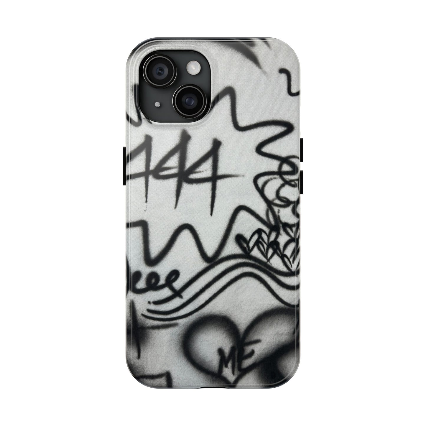 "444” airbrush iPhone case