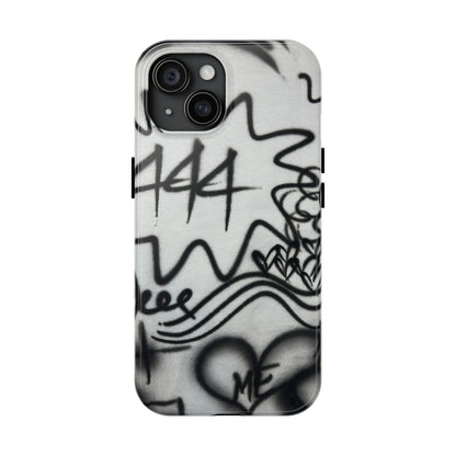 "444” airbrush iPhone case