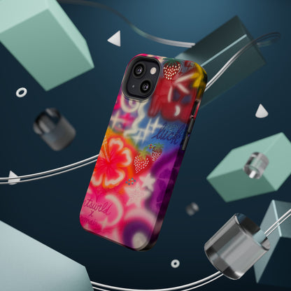 MagSafe „luck & luv“ Airbrush iPhone-Hülle