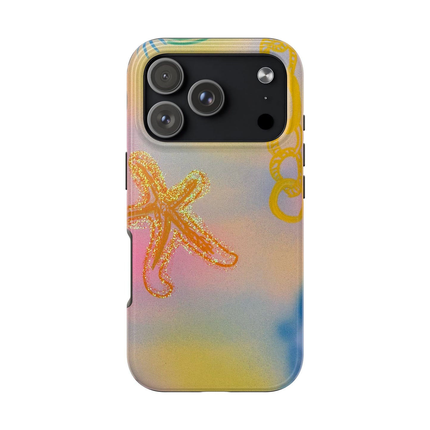 "sweet starfish" airbrush iPhone case