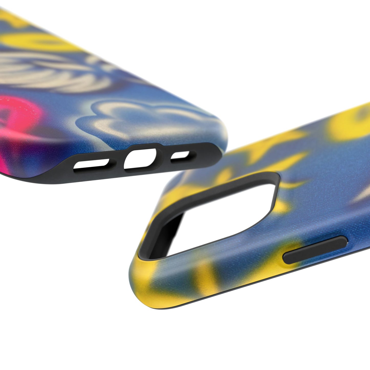 MagSafe "celestial halo" airbrush iPhone case