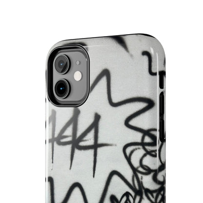 "444” airbrush iPhone case