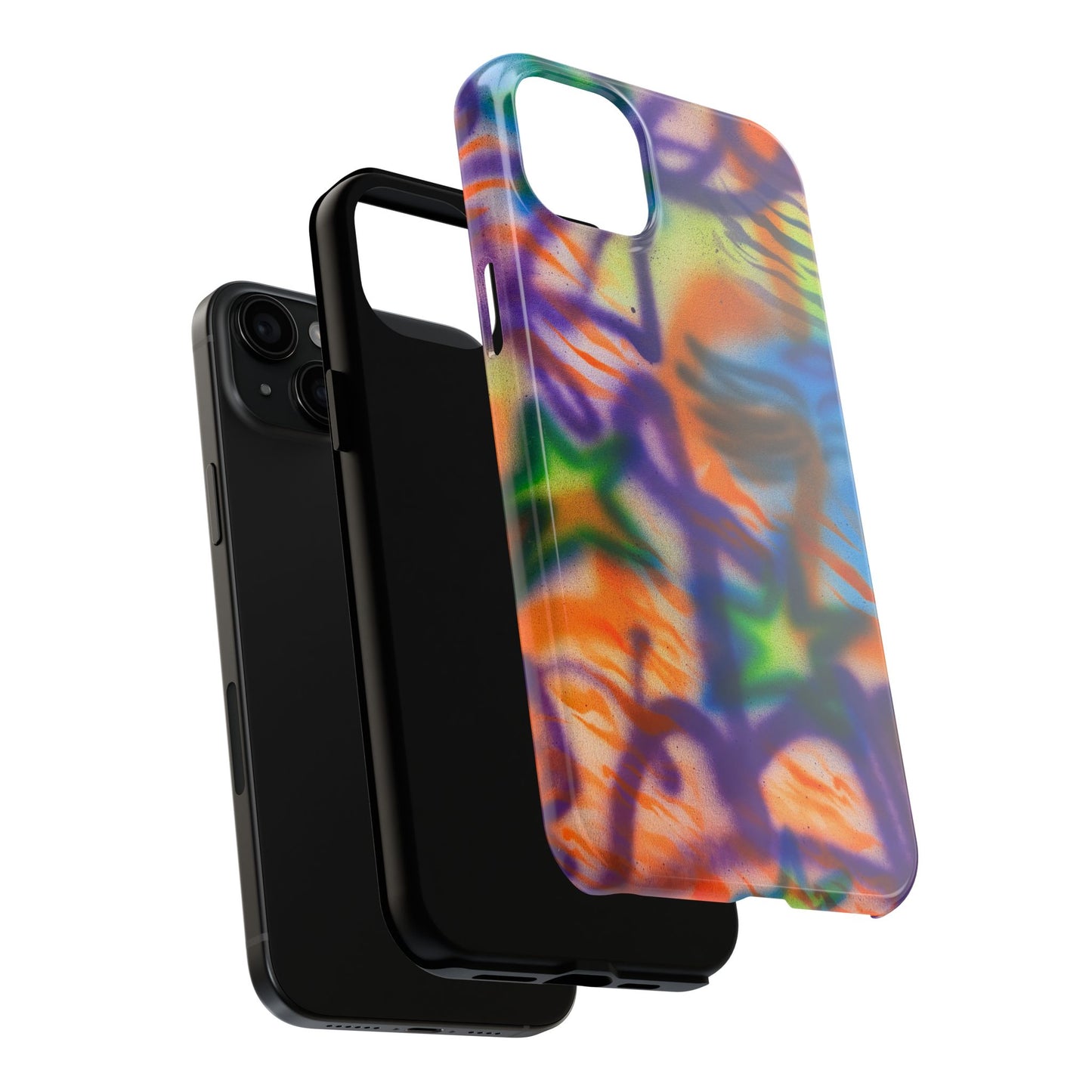 "streetwear angel" airbrush iPhone case