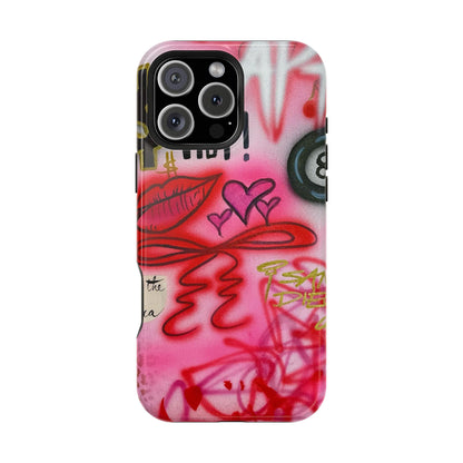 MagSafe "IT-Girl" Airbrush iPhone Hülle