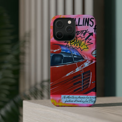 MagSafe "miami momentos" airbrush iPhone case