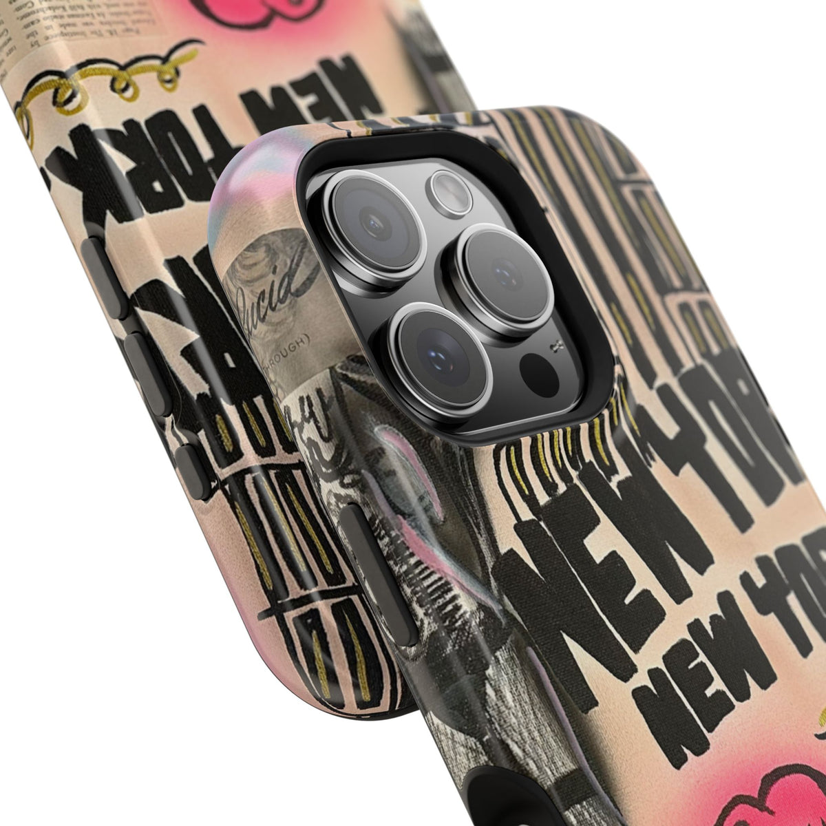 MagSafe „New York, New York“ Airbrush iPhone Hülle