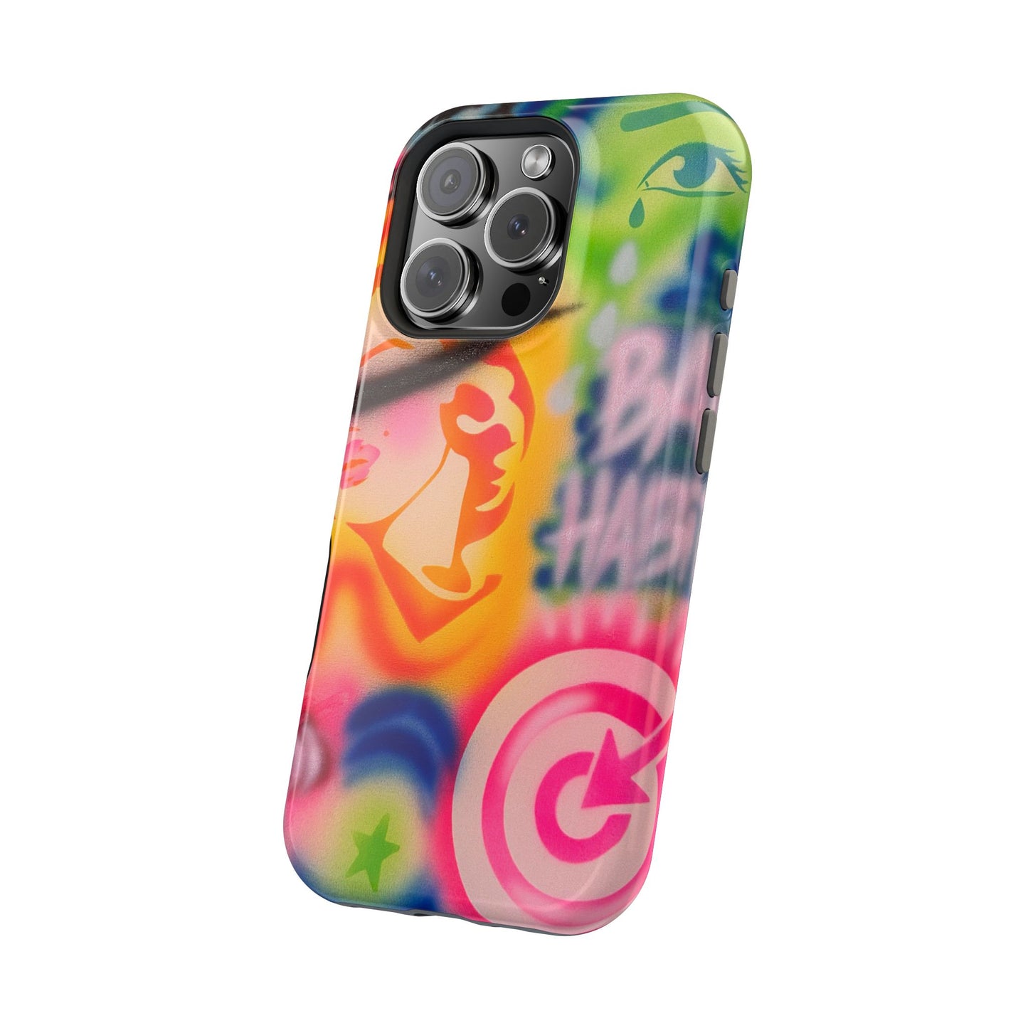 MagSafe „schlechte Angewohnheiten“ Airbrush iPhone Hülle