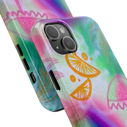 "on the beach" airbrush iPhone case