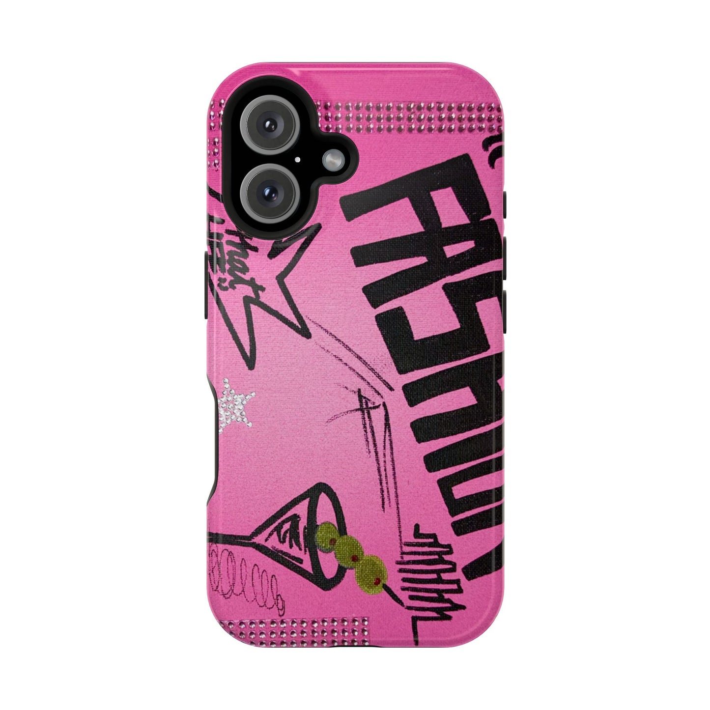 MagSafe "high fashion pt. 2" airbrush iPhone case