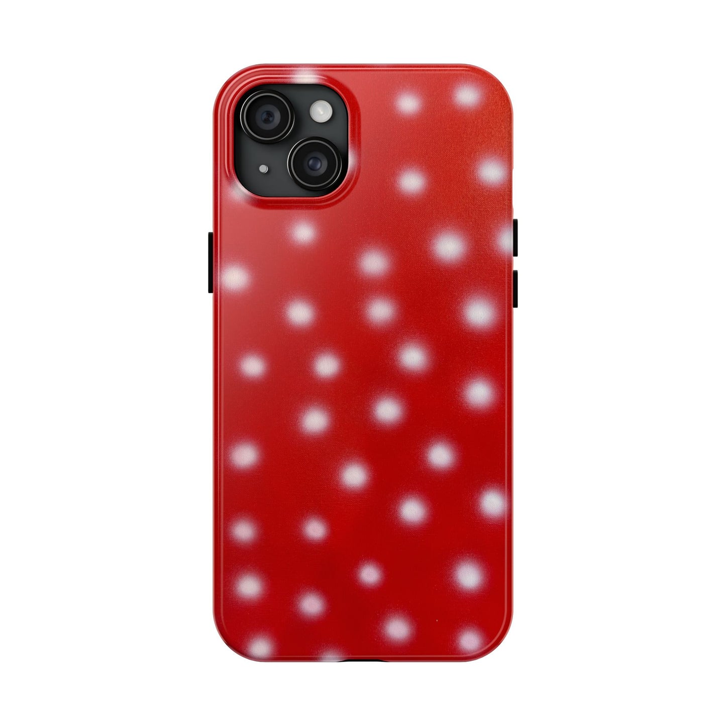 "cherry crush polka dot" airbrush iPhone case