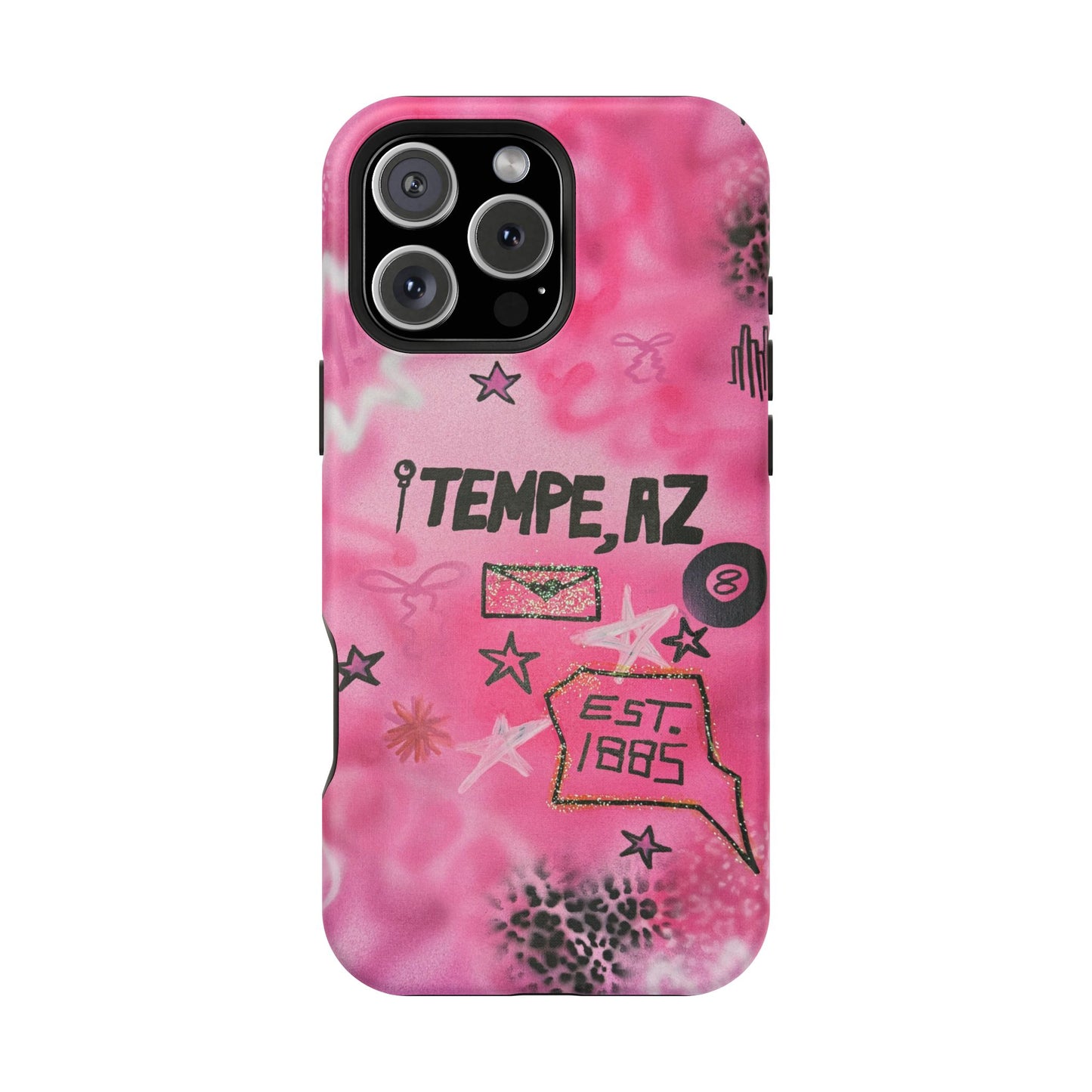 MagSafe „arizona state university pt. 2“ Airbrush iPhone-Hülle