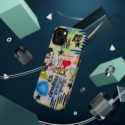 MagSafe "salted lime" airbrush iPhone case