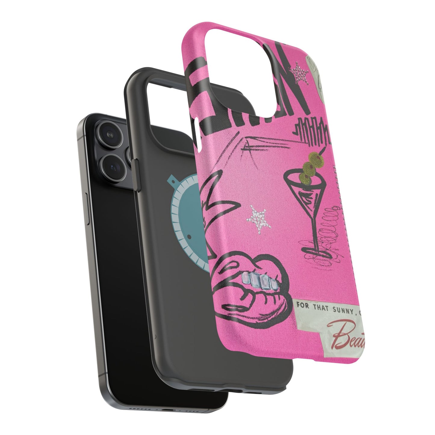 MagSafe "high fashion" airbrush iPhone case