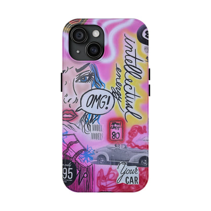 "intellectual energy" airbrush iPhone case