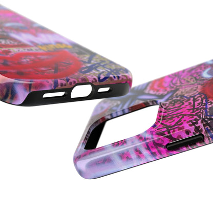 "taking flight" airbrush iPhone case
