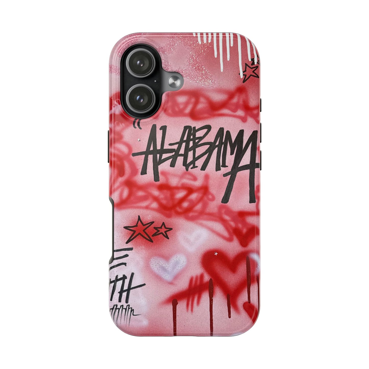 "alabama" airbrush iPhone case