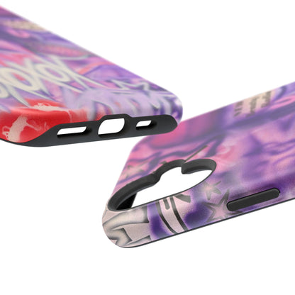 MagSafe "mic check" airbrush iPhone case