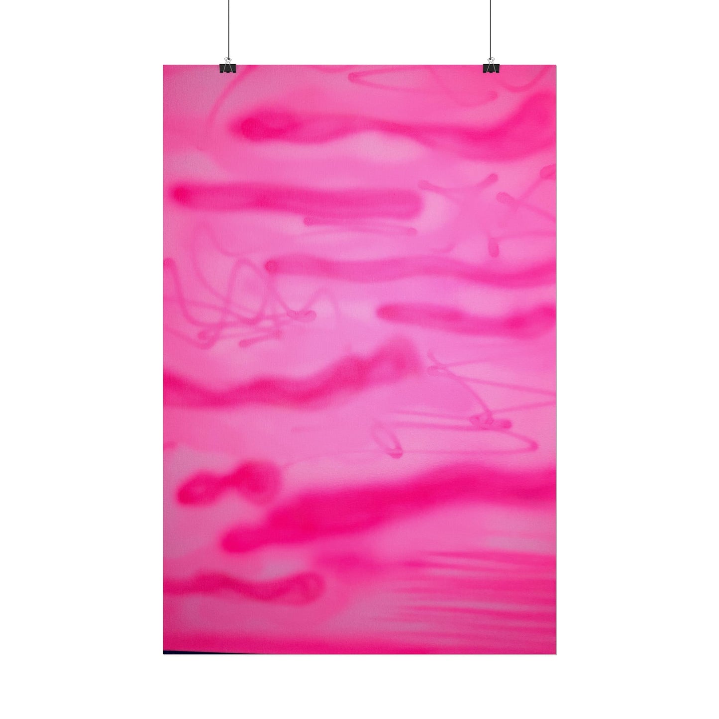 "pink camo" airbrush rolled print