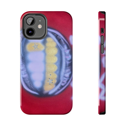 "bite me bling" airbrush iPhone case