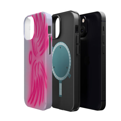MagSafe "angel wings" airbrush iPhone case