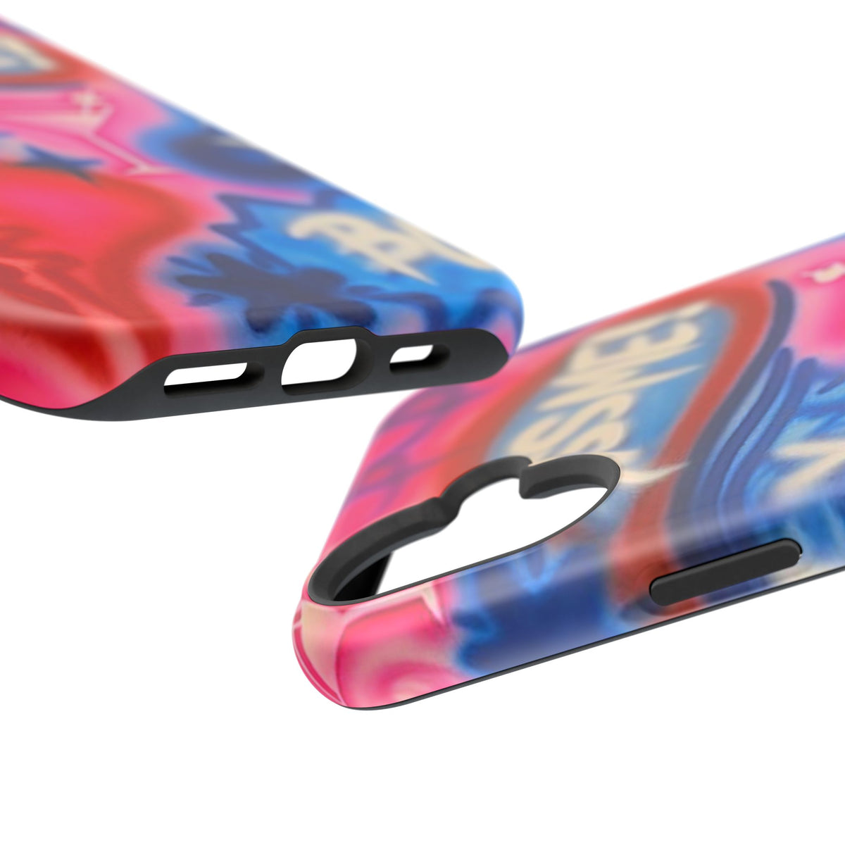 MagSafe "kiss me pt. 2" Airbrush iPhone Hülle