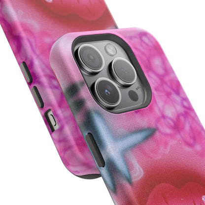 MagSafe limited edition "glitter aura" airbrush iPhone case