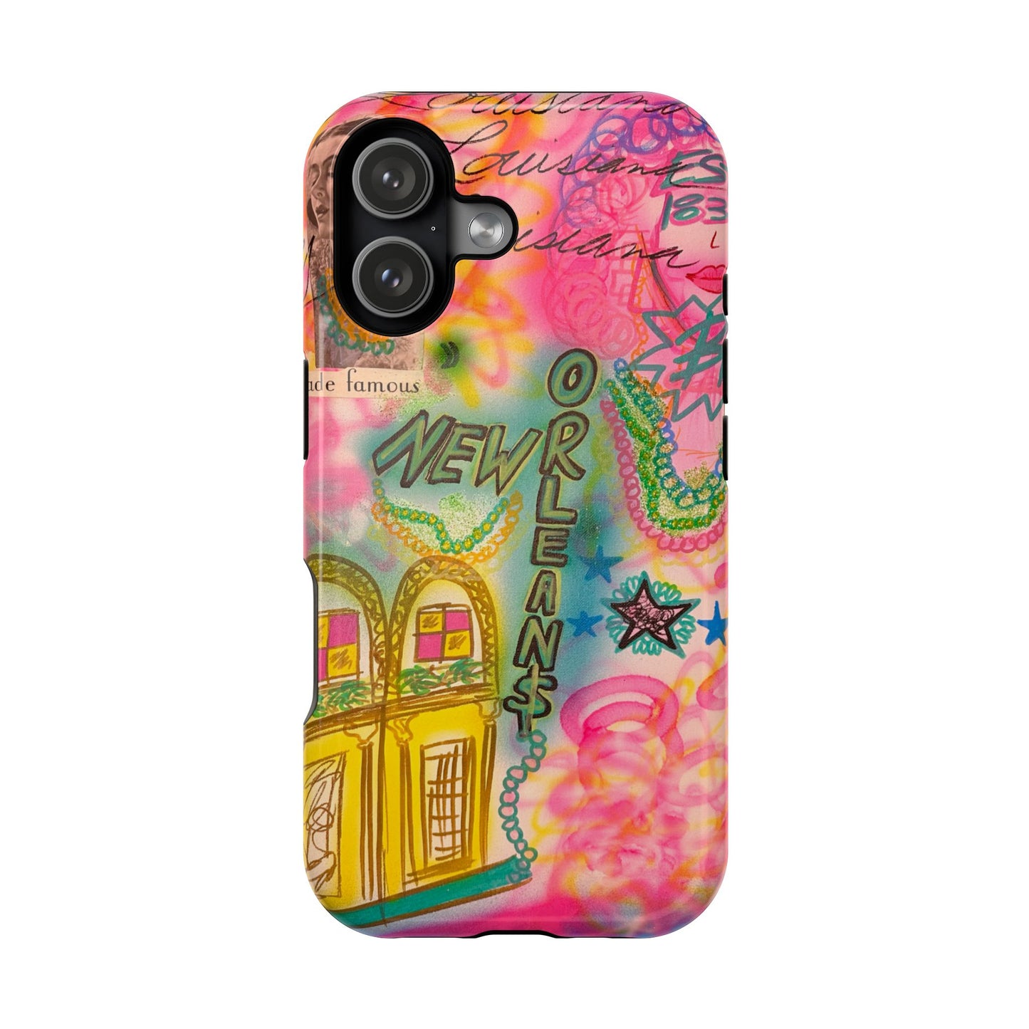 MagSafe "new orleans, la" Airbrush iPhone Hülle