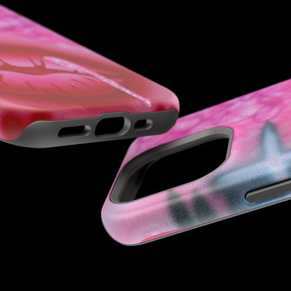 MagSafe limited edition "glitter aura" airbrush iPhone case