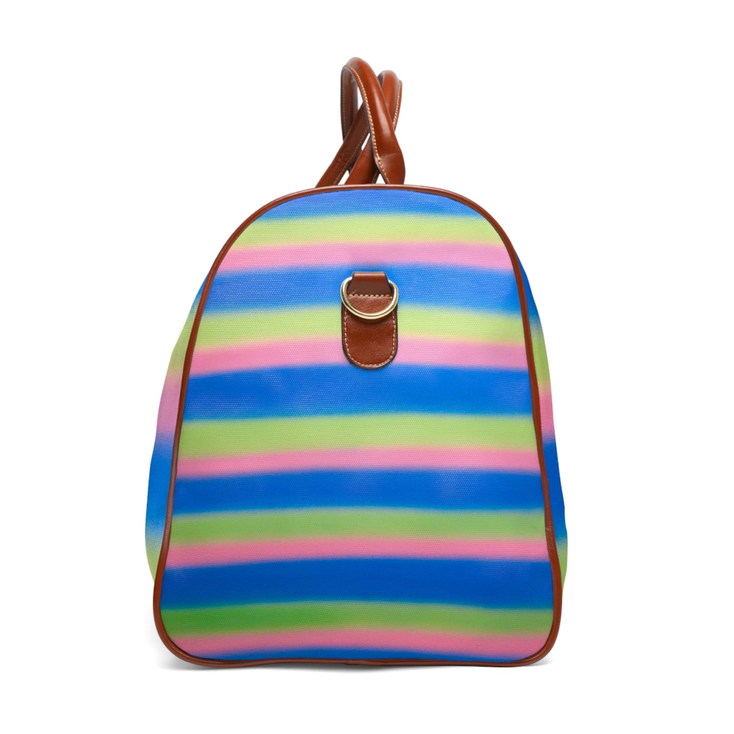 "sherbet stripes" airbrush waterproof travel bag