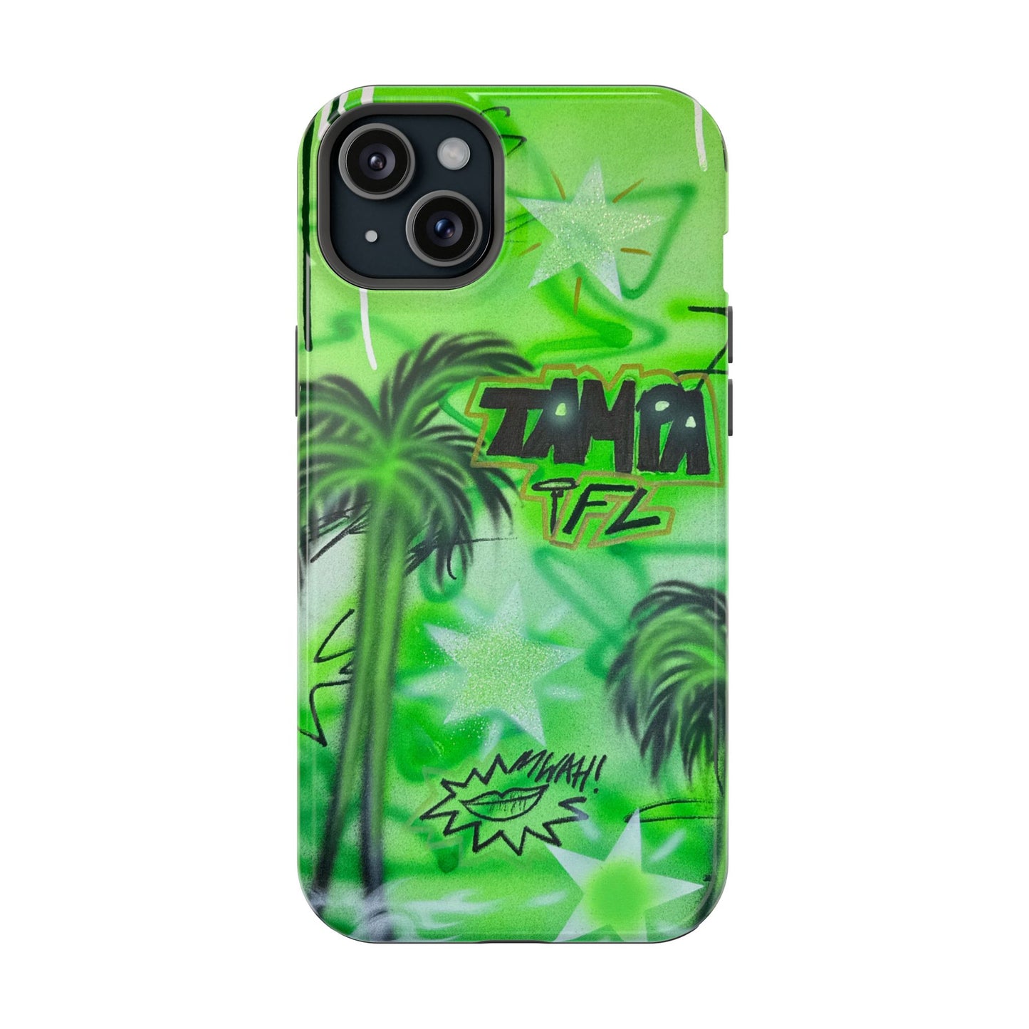 MagSafe "tampa, fl" airbrush iPhone case
