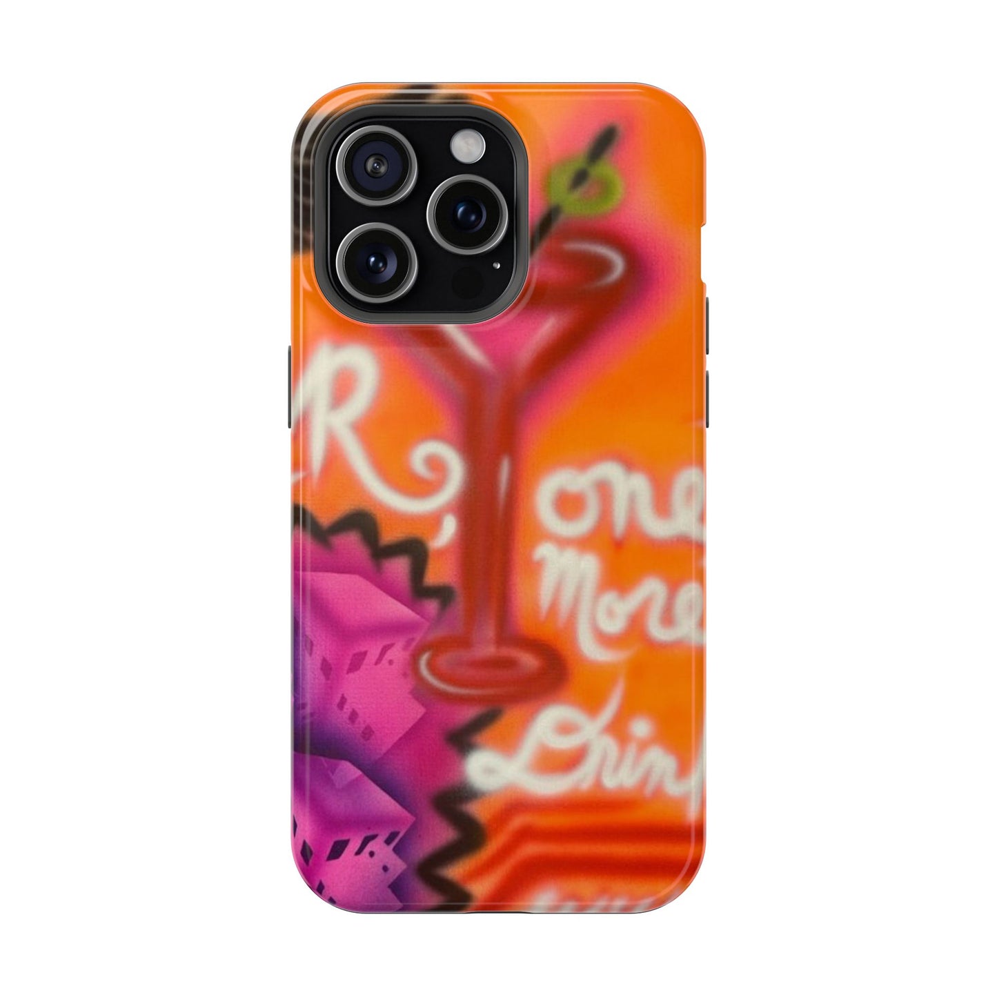 MagSafe „noch einen Drink“ Airbrush-iPhone-Hülle