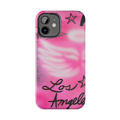"pink angel wings" airbrush iPhone case