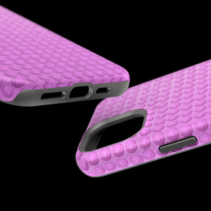 MagSafe "pink studs" airbrush iPhone case