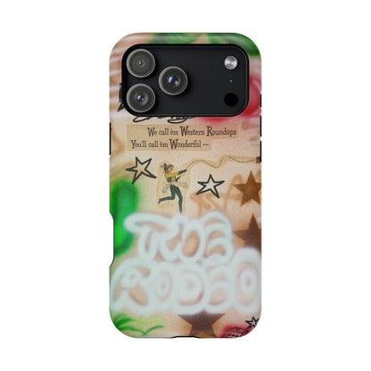 MagSafe "the rodeo" airbrush iPhone case