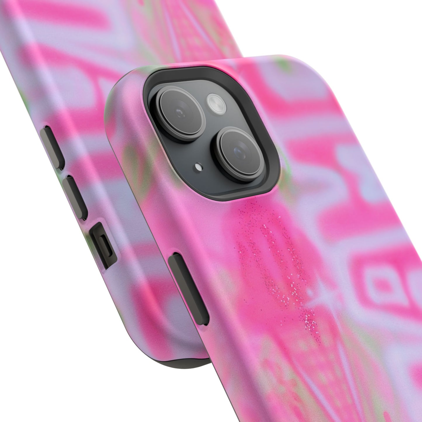 MagSafe "sunset sorbet" airbrush iPhone case